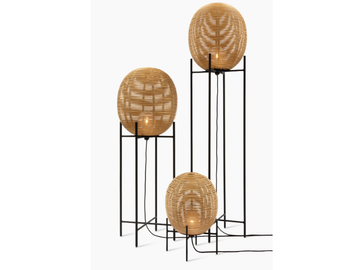 SARI - Rattan floor lamp by Vincent Sheppard - view 2